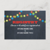 Carte D'accompagnement Registre des Mariages de tableau de bord des feux  (Devant)