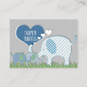 Carte D'accompagnement Registre des rayonnages de couches Baby shower des