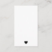 Carte D'accompagnement Registre Fête des mariées moderne Code QR (Dos)