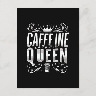 Carte D'accompagnement reine de caféine