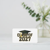 Carte D'accompagnement Remise des diplômes de la promotion 2027 de Letter (Debout devant)