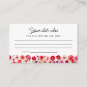 Carte D'accompagnement Rendez-vous nocturne sous le signe de l'amour au m (Devant)