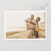 Carte D'accompagnement Reno Skyline Petits Mariages Détails QR Code RSVP (Dos)