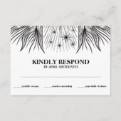 Carte D'accompagnement Réponse Cérémonie de Liaison de Main Céleste Solei (Devant)