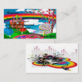 Carte D'accompagnement Réponse de Candyland-Adolescent (Devant / Derrière)