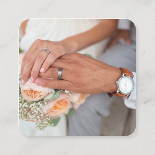 Carte D'accompagnement Réponse photo par QR Code (Dos)