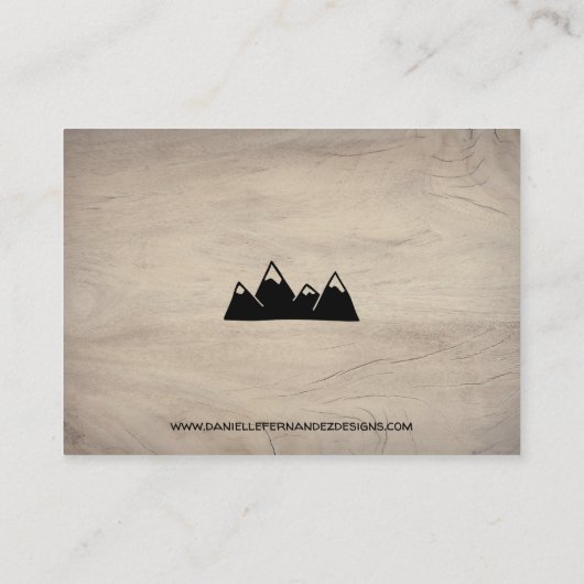 Carte D'accompagnement Réserver Demander Aventure Await Mountain (Dos)