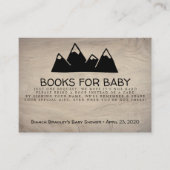 Carte D'accompagnement Réserver Demander Aventure Await Mountain (Devant)