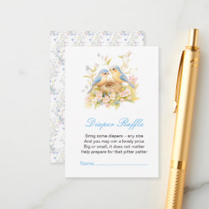 Carte D'accompagnement Ressorts Baby shower de la chair Raffle