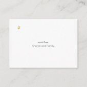 Carte D'accompagnement Rest Your Wings Mini Insert Cancer Support Card (Dos)