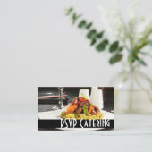 Carte D'accompagnement Restaurant Chef Wedding planner Restaurant (Debout devant)