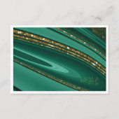 Carte D'accompagnement Résumé Détails des Strates de Paillettes Blanches (Devant)