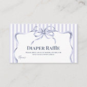 Carte D'accompagnement Retro Blue Bow Cafe Bebe Boy Coffee Baby Shower (Devant)