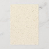 Carte D'accompagnement Retro Boho Sun Books for Baby (Dos)