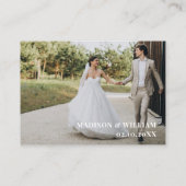 Carte D'accompagnement Retro les années 70 Sage Green Mariage Site Web Qr (Dos)