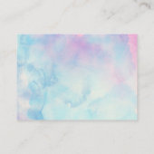 Carte D'accompagnement Rêve Enchantée Papillon Raffle (Dos)