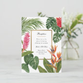 Carte D'accompagnement Rêve Tropical (Debout devant)