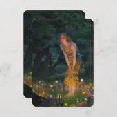 Carte D'accompagnement Réveillon de mi-été d'Edward Robert Hughes (Devant / Derrière)