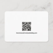 Carte D'accompagnement Rien de fantaisie Just Love QR Code Vert Super (Dos)