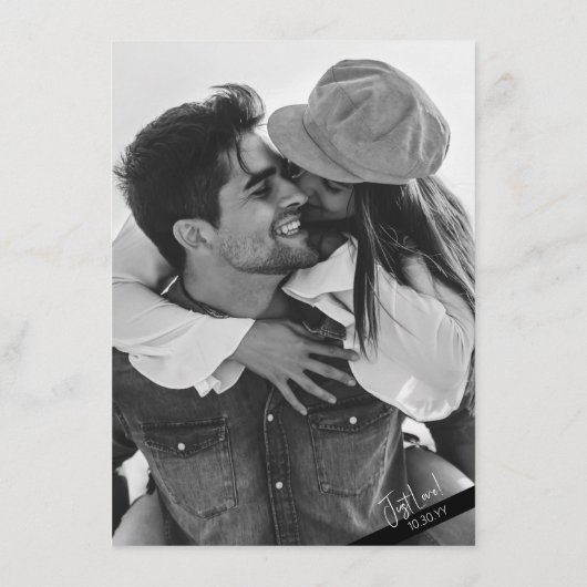 Carte D'accompagnement Rien De Moderne Détails Décontracté (Dos)