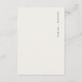 Carte D'accompagnement River Cruise Campagne Mariage RSVP QR Code (Dos)