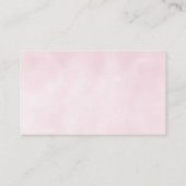 Carte D'accompagnement Robe de mariée avec fleurs - Afficher la douche (Dos)