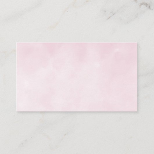 Carte D'accompagnement Robe mariage - Recette pour la future mariée (Dos)