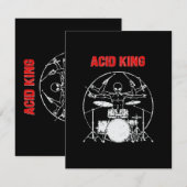 Carte D'accompagnement roi de l'acide (Devant / Derrière)