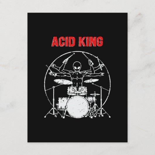 Carte D'accompagnement roi de l'acide (Devant)