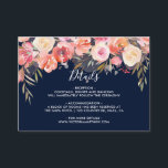Carte D'accompagnement Romantic Blush Bloom Floral Détails du Mariage<br><div class="desc">Ce Carte de visite romantique à fleurs blanches en Mariage Détails présente des fleurs d'aquarelle peintes dans un feuillage rose vif et blanc,  vert olive avec des lettres manuscrites. Pour une personnalisation plus avancée de cette conception,  veuillez cliquer sur le bouton "Personnaliser". Des articles correspondants sont également disponibles.</div>