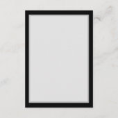 Carte D'accompagnement Rose bleu brûlant (Dos)