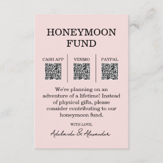 Carte D'accompagnement Rose de jardin rose Mariage fonds de lune de miel