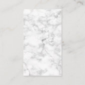 Carte D'accompagnement Rose Gold Copper Palm Beach Marble Site Mariage (Dos)