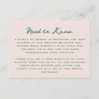 Rose Pâle Vert Simple Informations Supplémentaires