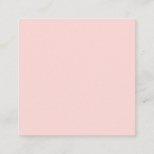 Carte D'accompagnement Rose rose pâle Pampas | Les bonbons dans le jeu Ja (Dos)