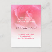 Carte D'accompagnement Rose rose rose (Devant)