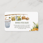 Carte D'accompagnement Roundé Reel Excité Livres de pêche pour bébé (Devant)