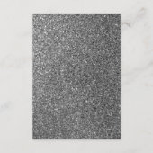 Carte D'accompagnement Royal Blue Mariage Détails QR Code (Dos)