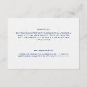 Carte D'accompagnement Royal Mange, Boit & Be Married | Boîtier (Dos)