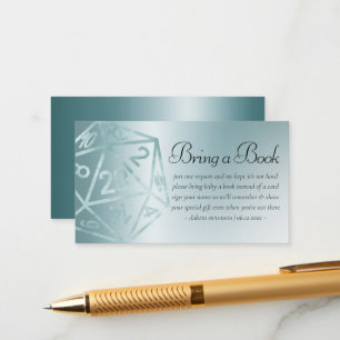 Carte D'accompagnement RPG Luxe   Aqua Imaginaire Tabletop Gamer Baby Boo