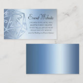 Carte D'accompagnement RPG Luxe | Site web de Blue Imaginaire Tabletop Ga (Devant / Derrière)