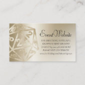 Carte D'accompagnement RPG Luxe | Site Web de Jeu de Société Fantastique  (Devant)