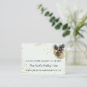 Carte D'accompagnement RSVP Bald Eagle Patriotic USA Semiquincentennial (Debout devant)