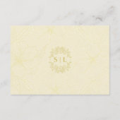Carte D'accompagnement RSVP floral minimal | Mariage de code QR (Dos)