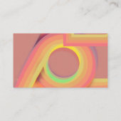 Carte D'accompagnement RSVP rétro avec code QR (Dos)