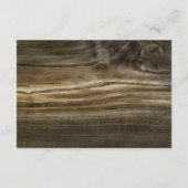 Carte D'accompagnement Rubrique Rustic Winery Mariage Directions (Dos)