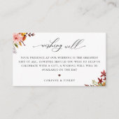 Carte D'accompagnement Russe Mariage d'automne (Devant)