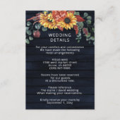 Carte D'accompagnement Russe Marine Grange Bois Pays Fleurs de soleil Mar (Devant)