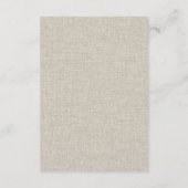 Carte D'accompagnement Rust Orange Champagne Fern Folid Détails Mariage (Dos)