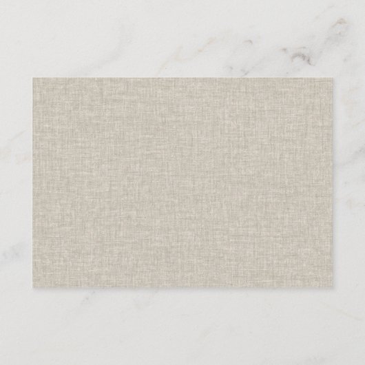 Carte D'accompagnement Rust Orange Champagne Fern Folid Détails Mariage (Dos)